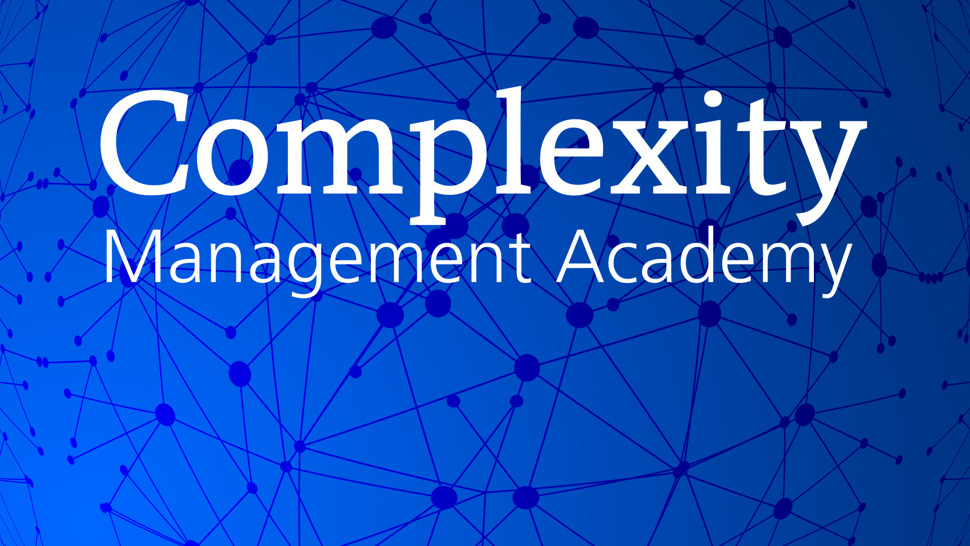 Allround goes Complexity Management Congress