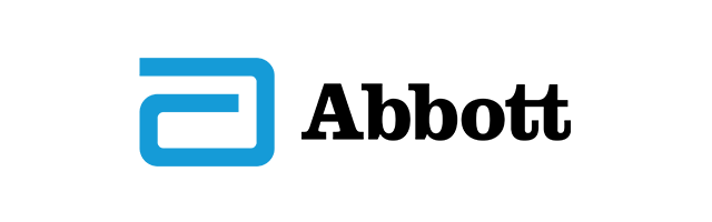 Unternehmenslogo unseres Kunden Abbott